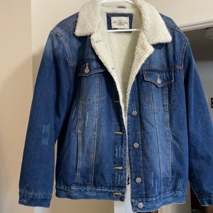 Sherpa Jean Jacket